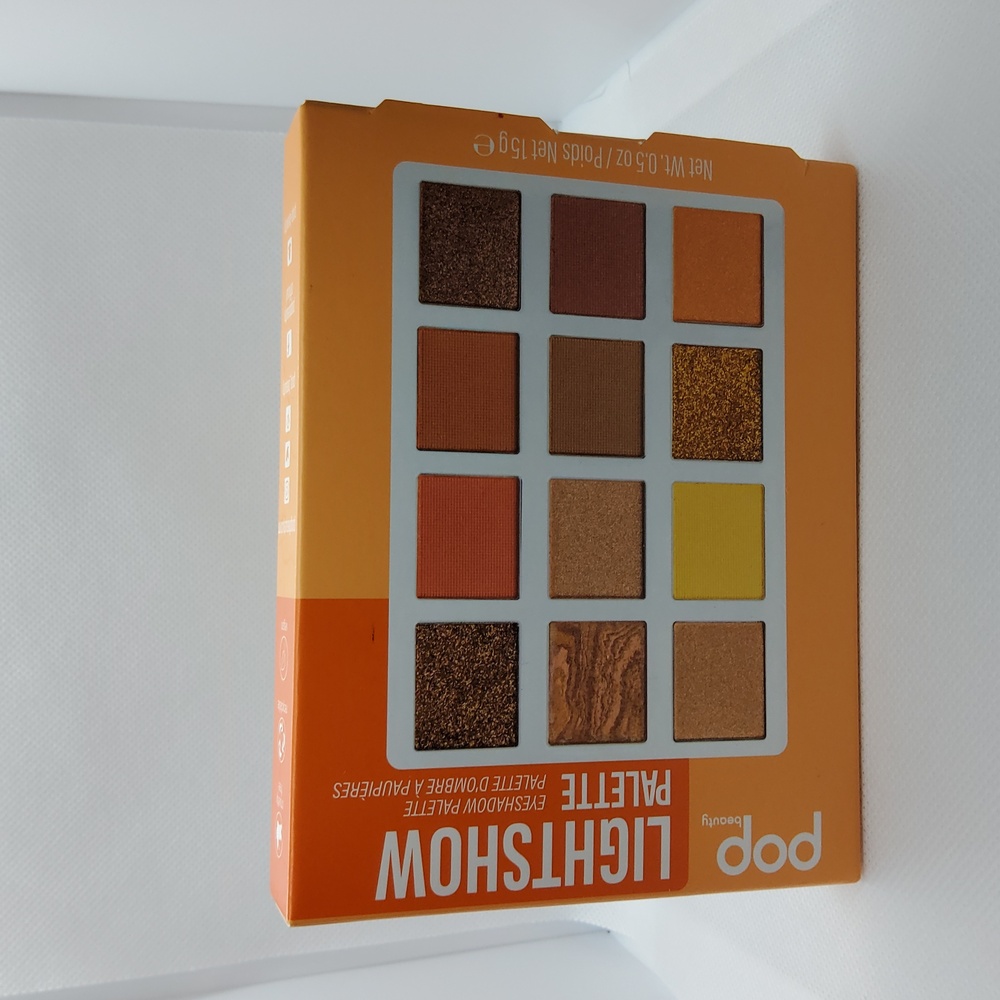 POP Lightshow Eyeshadow Palette and lipcolor butter babe.